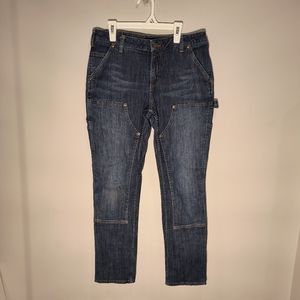 Carhartt Womens Layton Fitted Contoured Waist Cargo Workwear Size 6